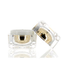 PMMA/PP/ABS, Square Crystal Jar