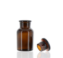Glass, Amber Bottle