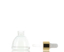 Glass/Aluminum, Dropper Bottle