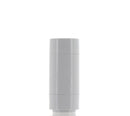 PP, Cylinder Refillable Loose Powder Component with Brush Applicator
