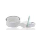 ABS/PP, Recyclable Refillable Jar with Spatula