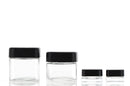 Glass/Plastic, Square Jar with CRC Cap