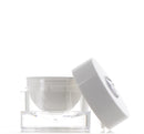 PP/ABS/AS/PE/PMMA, Refillable Jar with Spatula