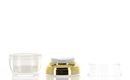 ABS/PP, Round Double Wall Airless Pump Jar, A Breath of Fresh Beauty