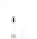 PETG/ABS/PP/Metal, Airless Treatment Pump Bottle