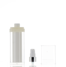 ABS/METAL/PMMA/PP, Forever Fresh Airless Treatment Pump Bottle