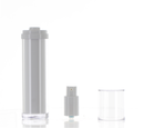 Double Wall Beauty Magic Airless Treatment Pump Bottle