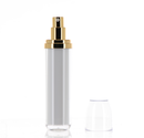 AS/METAL/PP/ABS, Double Delight: Double Wall Treatment Pump Bottle
