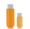 HDPE/PP, Tapered Cylinder Bottle with Disc Top Cap