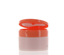 PP/Mono, Round By-Injection Flip Top Cap Jar with Spatula