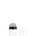 SAN/ABS, Powder Jar with Sponge Applicator